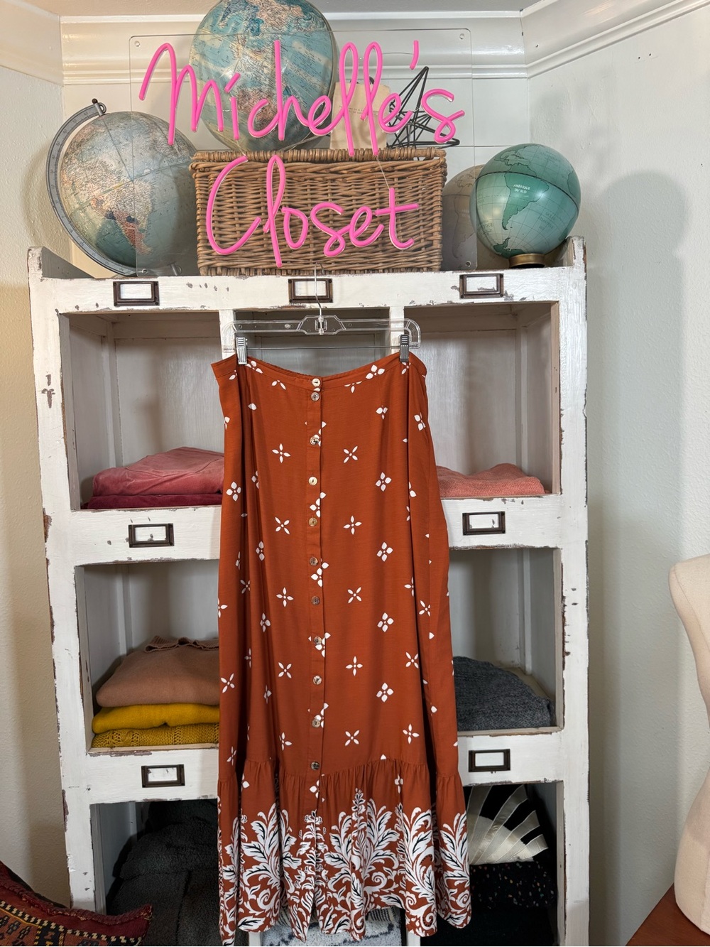 DR2 maxi skirt